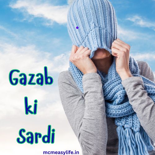 Sardi par Shayari image