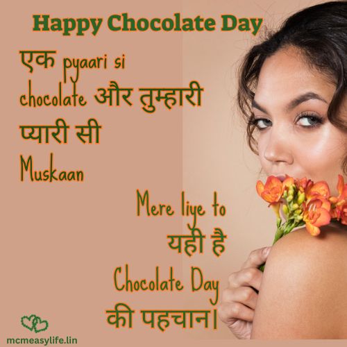 chocolate day shayari picture